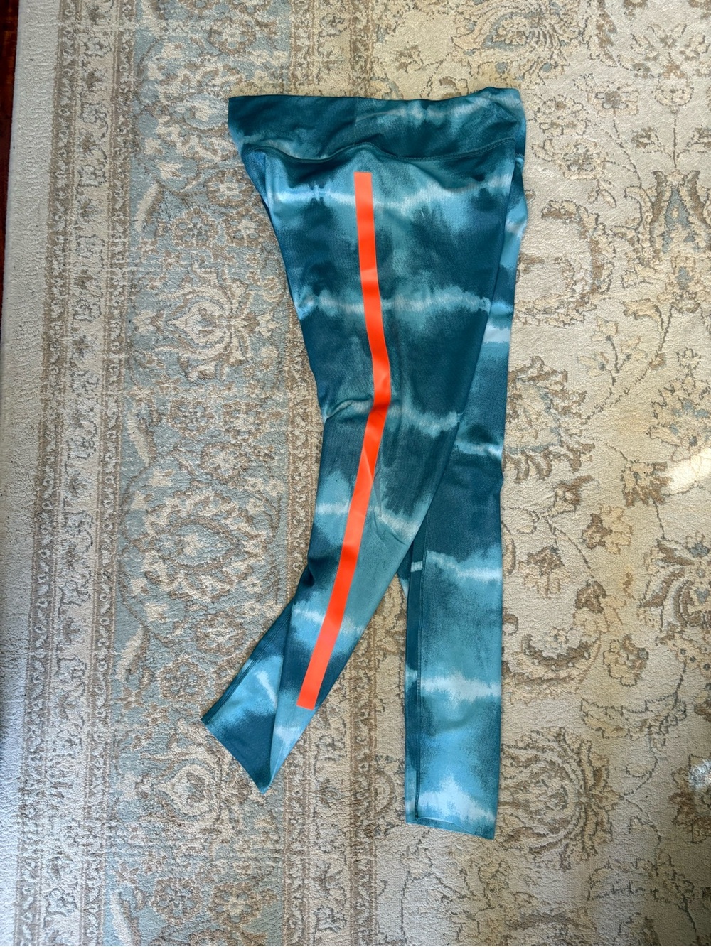 Nike Dri-Fit Heathered Teal Performance Top